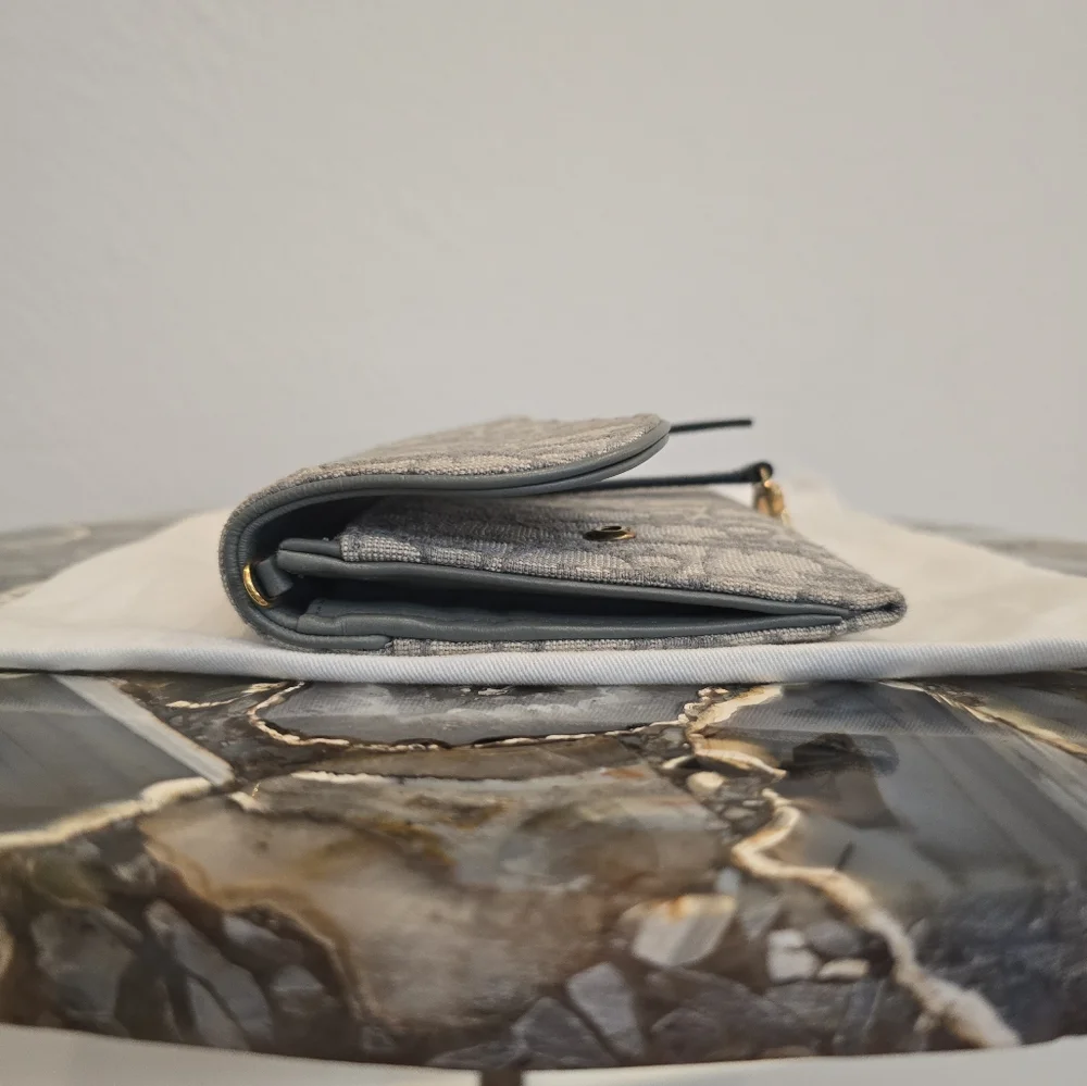 Dior Gray Saddle Crossbody Bag - Picture 5 of 13